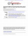 Research paper thumbnail of Genome-wide mapping of human DNA-replication origins: Levels of transcription at ORC1 sites regulate origin selection and replication timing