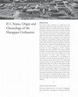 Research paper thumbnail of Name, origin of the Indus Civilization