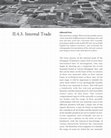 Research paper thumbnail of internal trade, Indus Civilization