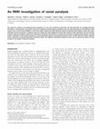 Research paper thumbnail of An fMRI investigation of racial paralysis