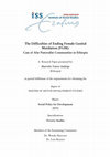 Research paper thumbnail of The Difficulties of Ending Female Genital Mutilation (FGM): Case of Afar Pastoralist Communities in Ethiopia