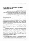 Research paper thumbnail of Juan Tafalla, boticario navarro, 200 años después