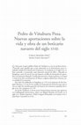 Research paper thumbnail of Pedro de Viñaburu Poza. Nuevas aportaciones sobre la vida y obra de un boticario navarro del siglo XVIII