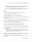 Research paper thumbnail of OXREP Fish Industries and Garum Production Bibliography