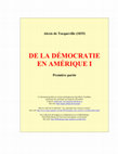 Research paper thumbnail of de la démocratie en Amérique latine part 1