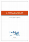 Research paper thumbnail of Il rating di legalità - potenzialità e prospettive applicative