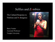 Research paper thumbnail of 2014. Selfies and zombies: Cultural responses to nihilism and nothingness