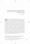 Research paper thumbnail of Action entrepreneuriale et planification privée sociale : une étude de cas sur les relations entre entreprise et société