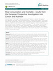 Research paper thumbnail of Meat consumption and mortality - results from the European Prospective Investigation into Cancer and Nutrition