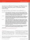 Research paper thumbnail of Surveillance of Barrett's Esophagus and Mortality from Esophageal Adenocarcinoma: A Population-Based Cohort Study