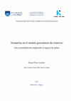 Research paper thumbnail of Asimetrías en el modelo gravitatorio de comercio. Una reconsideración empleando el espacio de países