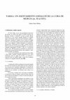 Research paper thumbnail of Yakka. Un asentamiento andalusí en la Cora de Murcia. (Siglos XI al XIV). Revista de Estudios Yeclanos. Yakka Nº 6 (1995). Yecla, 1995. ISSN. 1130-3581. pp. 19-26.