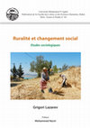 Research paper thumbnail of Ruralité et changement social au Maroc,