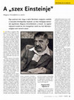 Research paper thumbnail of A szex einsteinje: Magnus Hirschfeld és a nácik [The Einstein of Sex: Magnus Hirschfeld and the Nazis]