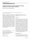 Research paper thumbnail of Methods for improving anaerobic lignocellulose substrates degradation