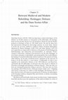 Research paper thumbnail of ‘Between Medieval and Modern beholding: Heidegger, Deleuze and the Duns Scotus affair’ in, Heresy and the Making of European Culture: medieval and modern perspectives, ed. A. Roach and J. Simpson, Ashgate, 2013.