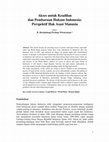 Research paper thumbnail of Wiratraman, H.P. 2010. Akses Untuk Keadilan: Problem HAM dan Pembaruan Hukum dan HAM, dalam Aminuddin, F. (Ed.), Globalisasi dan Neoliberalisme: Pengaruh dan Dampaknya bagi Demokratisasi Indonesia. Yogjakarta: Pustaka Pelajar, pp. 107-132.