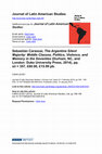 Research paper thumbnail of Review of Sebastian Carassai "The Argentine Silent Majority"