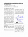 Research paper thumbnail of Extension of the Croatian Fundamental gravity network to the north Adriatic islands