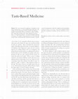 Research paper thumbnail of Taste-Based Medicine 