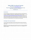 Research paper thumbnail of Xilinx VHDL Test Bench Tutorial