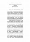 Research paper thumbnail of Galileo e il candore della Lingua Italiana