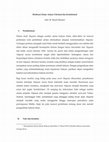 Research paper thumbnail of Moderasi Islam: Antara Tekstual dan Kontekstual