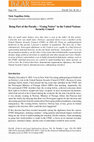 Research paper thumbnail of Being Part of the Parade - "Going Native" in the United Nations Security Council