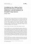 Research paper thumbnail of (Un)Making Sex, Making Race: Nineteenth Century Liberalism, Difference, and the Rhetoric ofElizabeth Cady Stanton, 