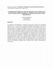 Research paper thumbnail of Patrones de formulación de objetivos en artículos de investigación científica escritos en idioma inglés en dos disciplinas