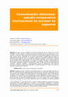 Research paper thumbnail of Comunicación silenciosa: estudio comparativo internacional de envases de juguetes