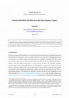 Research paper thumbnail of Food Security Politics and Alternative Agri-food Initiatives in Japan