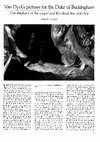 Research paper thumbnail of 'Van Dyck's Pictures for the Duke of Buckingham: The Elephant in the Carpet and the Dead Tree with Ivy,' Apollo, CXXXVI, no. 365 (New Series), July 1992, pp. 37-47