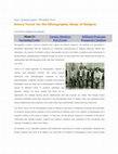 Research paper thumbnail of Forum for the Ethnographic Study of Religion at Emory