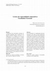 Research paper thumbnail of Léxico de especialidad contrastivo: Vocabulari Forestal