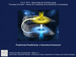 Research paper thumbnail of Predictivity-Postdictivity: a theoretical framework