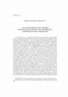 Research paper thumbnail of LA CONOSCIBILITÀ DEL MONDO SECONDO ALEXANDER VON HUMBOLDT: L’ESPERIENZA DEL PAESAGGIO