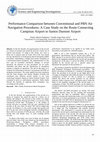 Research paper thumbnail of Performance Comparison between Conventional and PBN Air  Navigation Procedures: A Case Study on the Route Connecting  Campinas Airport to Santos Dumont Airport