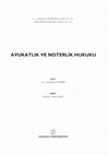 Research paper thumbnail of AVUKATLIK VE NOTERLİK HUKUKU