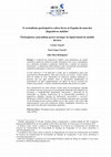 Research paper thumbnail of O xornalismo participativo cobra forza en España da man dos dispositivos móbiles  Participatory journalism grows stronger in Spain based on mobile devices