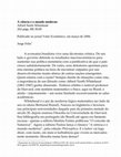 Research paper thumbnail of A ciência e o mundo moderno (review Alfred North Whitehead ´s book)