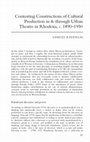 Research paper thumbnail of Contesting constructions of cultural production in and through urban theatre in Rhodesia, c.1890-1950