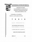 Research paper thumbnail of El desarrollo económico frente al capitalismo en crisis. Tesis de Licenciatura