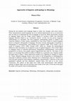 Research paper thumbnail of Approaches of linguistic anthropology in Albanology