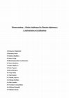 Research paper thumbnail of Global challenges for Russian diplomacy: Confrontation of civilizations