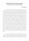 Research paper thumbnail of Movimientos sociales y procesos de innovación. Una mirada crítica de las redes sociales y tecnológicas