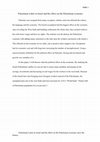 Research paper thumbnail of Palestinian Labor in Israel and the effect on the Palestinian economy