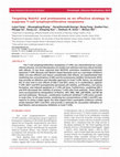 Research paper thumbnail of Targeting Notch1 and proteasome as an effective strategy to suppress T-cell lymphoproliferative neoplasms.