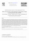 Research paper thumbnail of Effect of fin and insert on the performance characteristics of Open Loop Pulsating Heat Pipe (OLPHP)