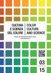 Research paper thumbnail of De coloribus: new perspectives on a series of recipes for making pigments within the Compositiones lucenses tradition, «Cultura e Scienza del Colore. Color Culture and Science», 3, 2015, pp. 51-55